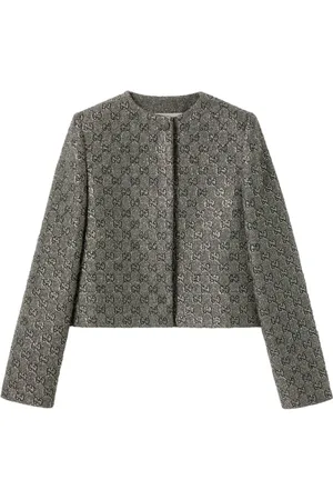 Gucci Mujer, Chaquetas, Gris, Talla: S