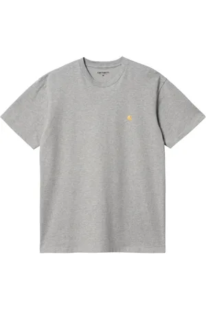 Carhartt Hombre, Camisetas, Gris, Talla: S