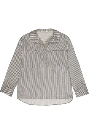 The New Society Mujer, Blusas y Camisas, Gris, Talla: S