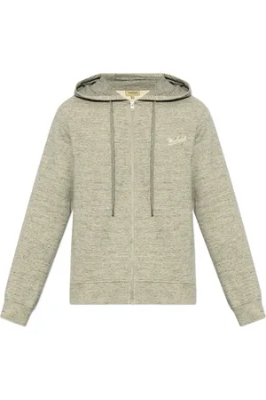 Woolrich Hombre, Sudaderas, Gris, Talla: S