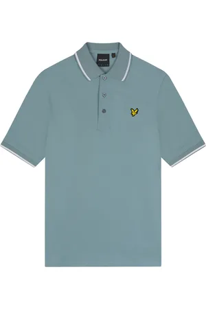 Lyle & Scott Hombre, Camisetas, Azul, Talla: M