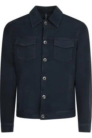 MONTEDORO Hombre, Camisas, Azul, Talla: M