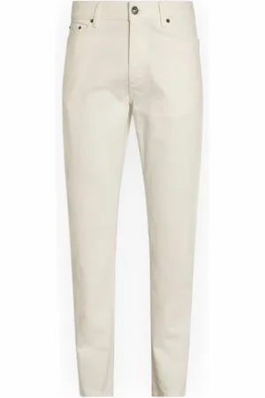 Ermenegildo Zegna Hombre, Pantalones, Blanco, Talla: W34