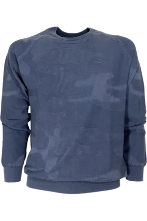 Aeronautica Militare Hombre, Sudaderas, Azul, Talla: L