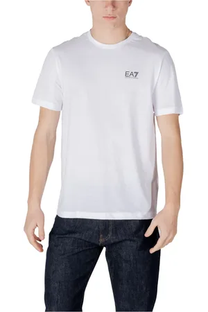 EA7 Hombre, Camisetas, Blanco, Talla: M