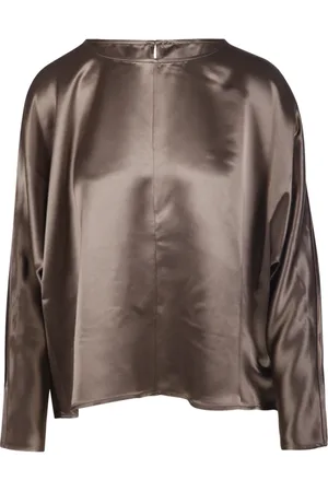 By Malene Birger Mujer, Blusas y Camisas, Marrón, Talla: M