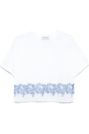 ERMANNO SCERVINO Mujer, Camisetas, Blanco, Talla: S