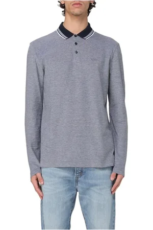 HUGO BOSS Hombre, Camisetas, Azul, Talla: L