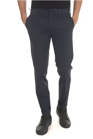 FAY Hombre, Pantalones, Azul, Talla: W42
