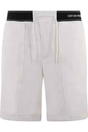 Emporio Armani Hombre, Pantalones cortos, Blanco, Talla: S