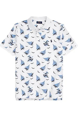 Ralph Lauren Hombre, Camisetas, Blanco, Talla: S