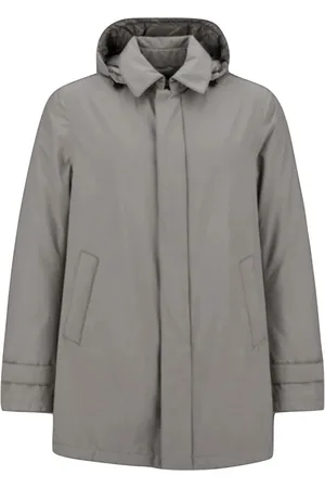 HERNO Hombre, Abrigos, Gris, Talla: XL
