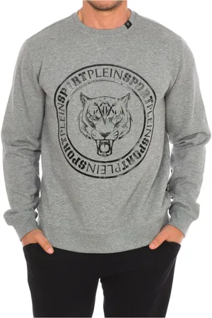 Philipp Plein Hombre, Sudaderas, Gris, Talla: S