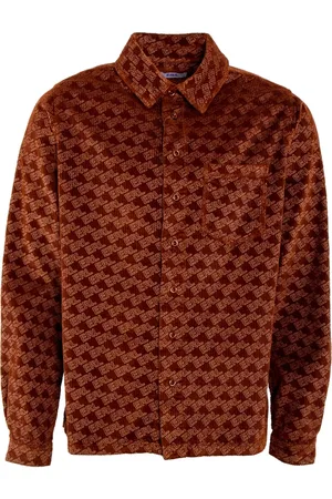 ERL Hombre, Chaquetas, Marrón, Talla: 2XL