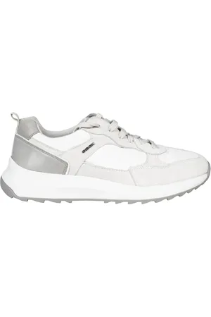 Geox Hombre, Zapatos, Blanco, Talla: 44 EU