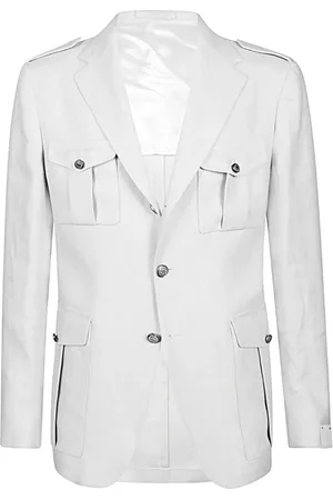 ELEVENTY Hombre, Chaquetas, Gris, Talla: S