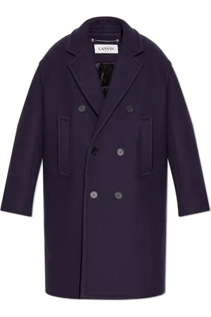 Lanvin Hombre, Abrigos, Púrpura, Talla: L