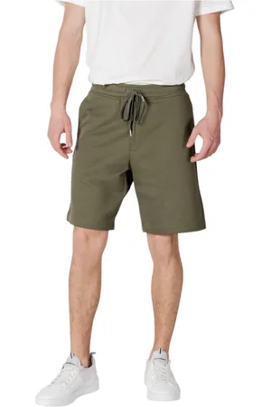 Replay Hombre, Pantalones cortos, Verde, Talla: S