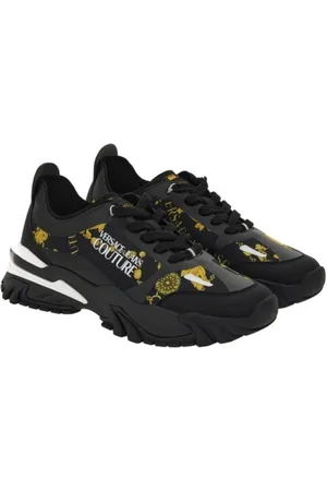 VERSACE Hombre, Zapatos, Negro, Talla: 40 EU