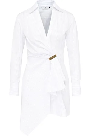 Elisabetta Franchi Mujer, Vestidos, Blanco, Talla: M