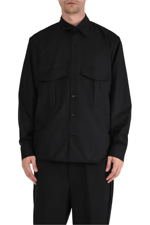 COSTUMEIN Hombre, Camisas, Negro, Talla: M