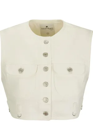 Courrèges Mujer, Camisetas, Blanco, Talla: M