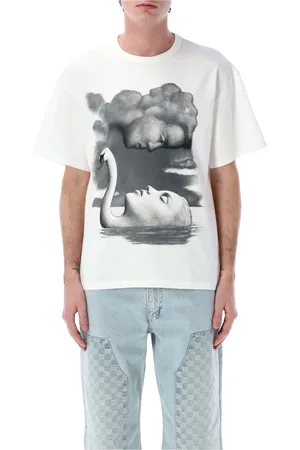 MISBHV Hombre, Camisetas, Blanco, Talla: L