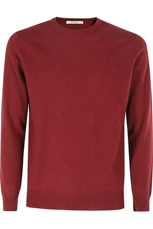 KANGRA CASHMERE Hombre, Jerseys, Rojo, Talla: 2XL