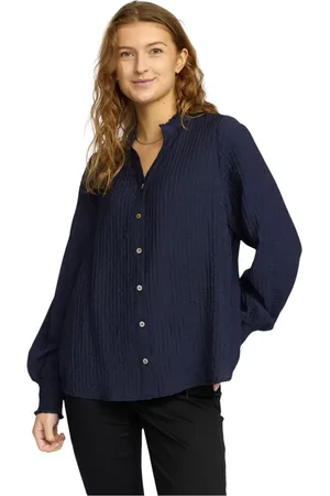 2-Biz Mujer, Blusas y Camisas, Azul, Talla: XL