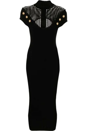 Balmain Mujer, Vestidos, Negro, Talla: M