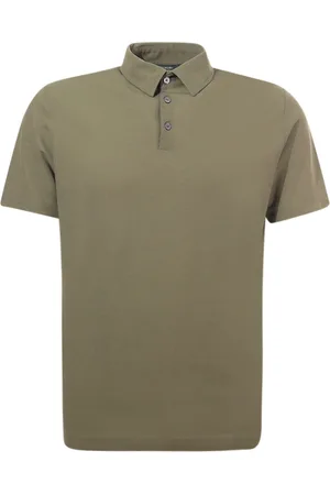 ZANONE Hombre, Camisetas, Verde, Talla: 3XL