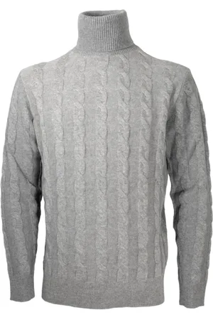 CASHMERE COMPANY Hombre, Jerseys, Gris, Talla: M