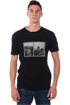 D.A. Daniele Alessandrini Hombre, Camisetas, Negro, Talla: S