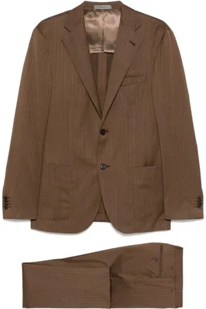 corneliani Hombre, Trajes, Marrón, Talla: L