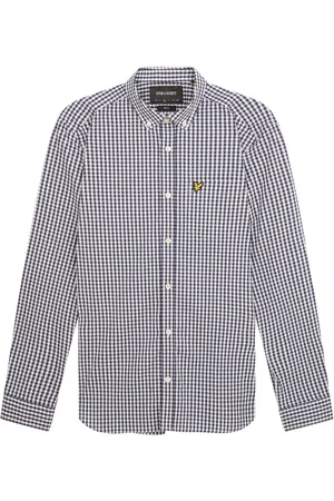 Lyle & Scott Hombre, Camisas, Azul, Talla: M