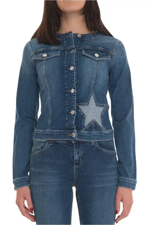 Liu Jo Mujer, Chaquetas, Azul, Talla: XS