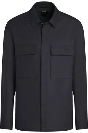 Ermenegildo Zegna Hombre, Chaquetas, Azul, Talla: L