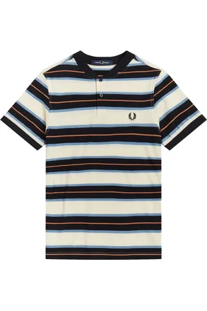 Fred Perry Hombre, Camisetas, Blanco, Talla: M