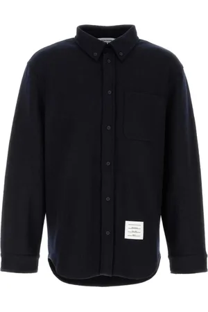 Thom Browne Hombre, Camisas, Azul, Talla: S
