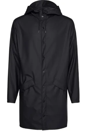 Rains Hombre, Chaquetas, Negro, Talla: L