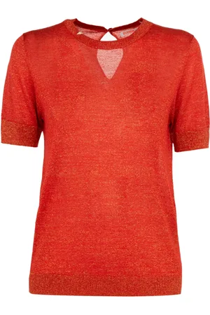 sun68 Mujer, Blusas y Camisas, Rojo, Talla: M