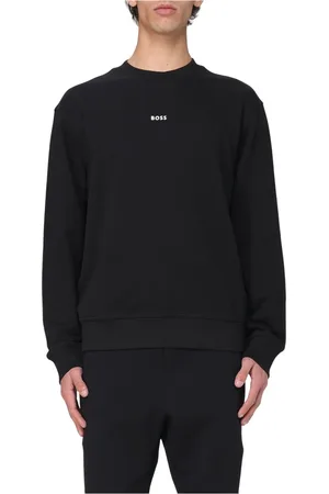 HUGO BOSS Hombre, Sudaderas, Negro, Talla: S