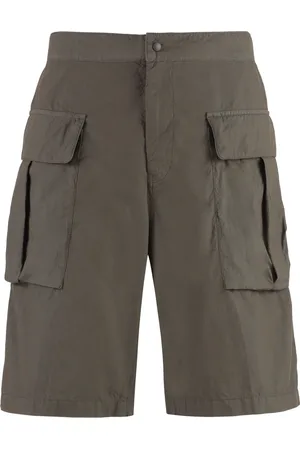Aspesi Hombre, Pantalones cortos, Gris, Talla: L