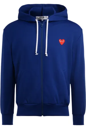 Comme des Garçons Hombre, Sudaderas, Azul, Talla: S