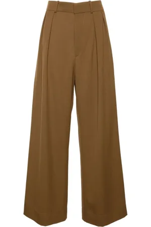 WARDROBE.NYC Mujer, Pantalones, Marrón, Talla: M