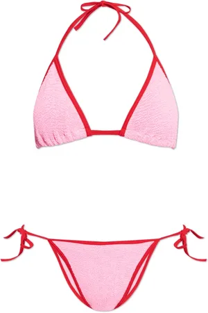 Hunza G Mujer, Trajes de baño, Rosa, Talla: ONE Size