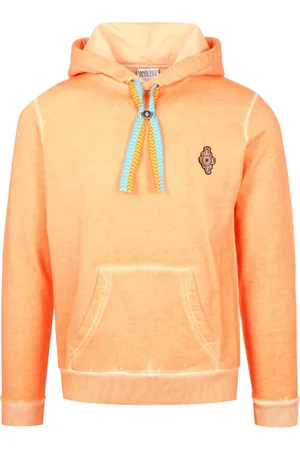 MARCELO BURLON Hombre, Sudaderas, Naranja, Talla: XS