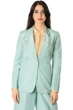FORTE FORTE Mujer, Chaquetas, Verde, Talla: S