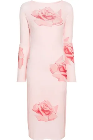 Kenzo Mujer, Vestidos, Rosa, Talla: S