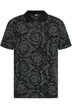VERSACE Hombre, Camisetas, Negro, Talla: 2XL